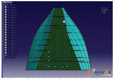圖7 三維仿真機艙智能布置結果示意圖(a)