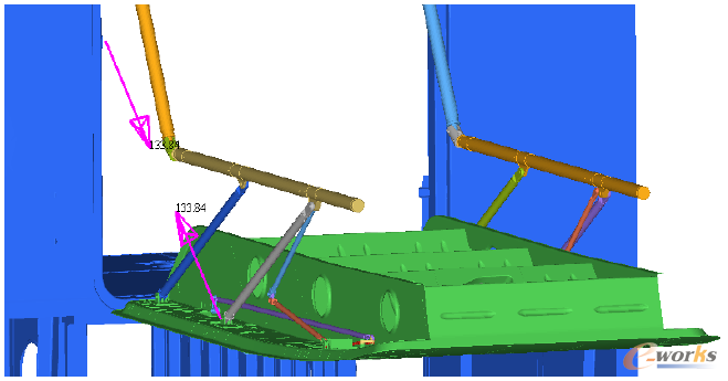 圖7 阻尼力的典型矢量圖